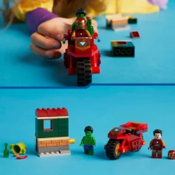 LEGO Marvel - Iron Man med motorsykkel og Hulken 76287