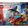 LEGO Marvel - Iron Man-bil og Black Panther mot Red Hulk 76310