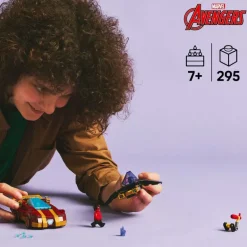 LEGO Marvel - Iron Man-bil og Black Panther mot Red Hulk 76310