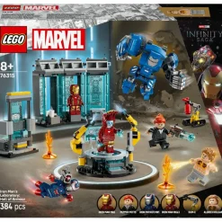 LEGO Marvel - Iron Mans laboratorium: Draktgalleriet 76315