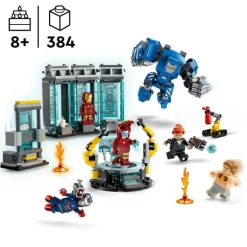 LEGO Marvel - Iron Mans laboratorium: Draktgalleriet 76315