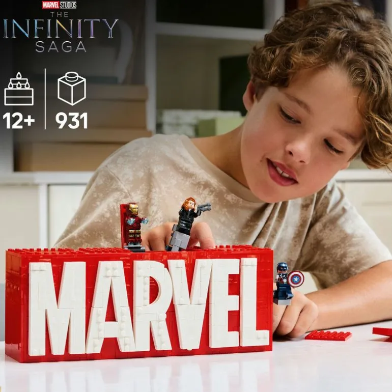 LEGO Marvel - MARVEL logo og minifigurer 76313