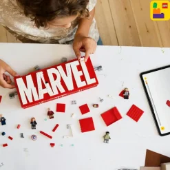 LEGO Marvel - MARVEL logo og minifigurer 76313