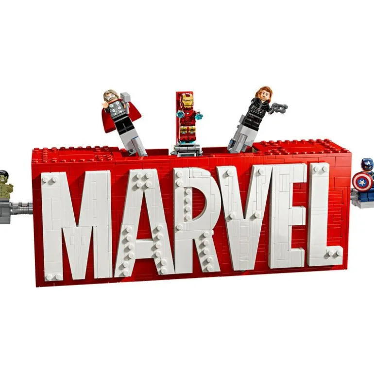 LEGO Marvel - MARVEL logo og minifigurer 76313