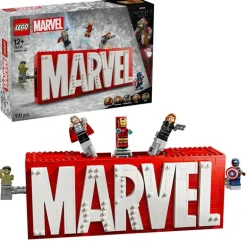 LEGO Marvel - MARVEL logo og minifigurer 76313