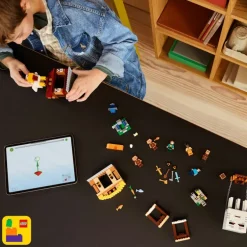 LEGO Minecraft - Landsbyangrep med Geist-ballong 21273