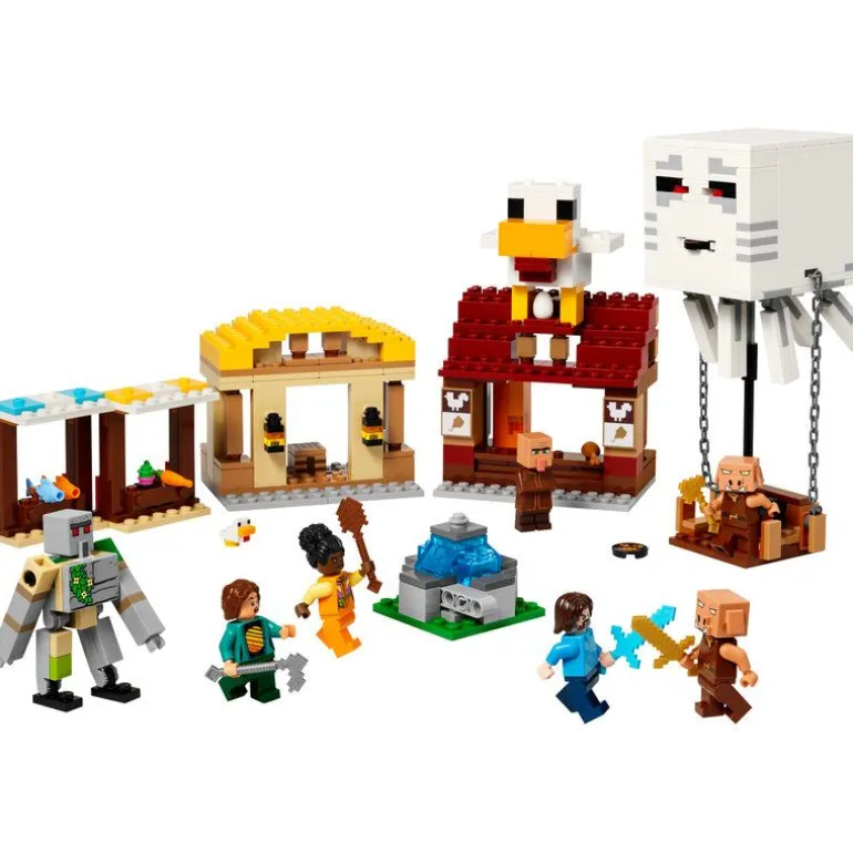 LEGO Minecraft - Landsbyangrep med Geist-ballong 21273
