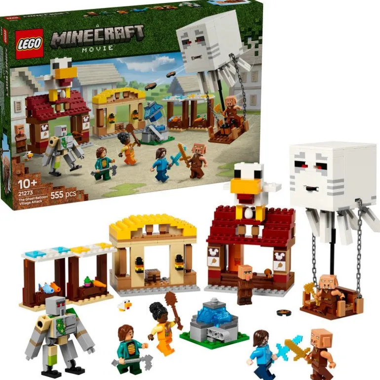 LEGO Minecraft - Landsbyangrep med Geist-ballong 21273