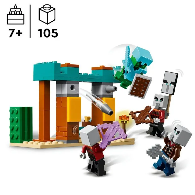LEGO Minecraft - Ondsbyboer-ørkenpatrulje 21267
