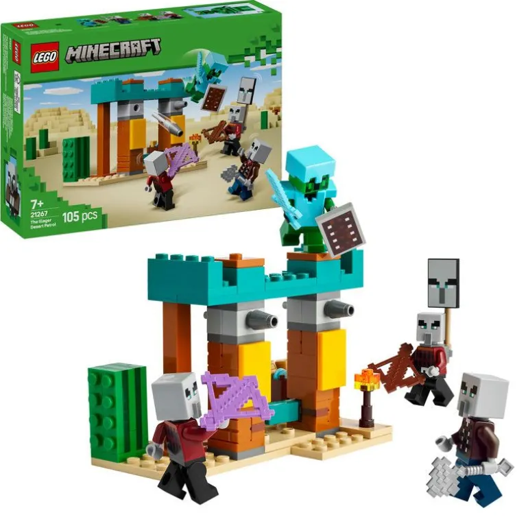 LEGO Minecraft - Ondsbyboer-ørkenpatrulje 21267