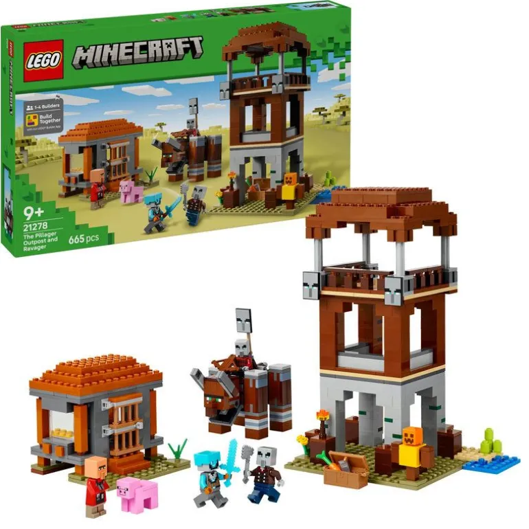 LEGO Minecraft - Røvernes utpost og olmt beist 21278