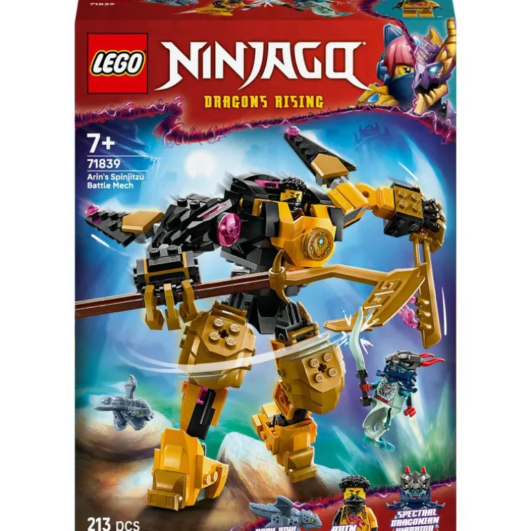 LEGO NINJAGO - Arins Spinjitzu-stridsrobot 71839