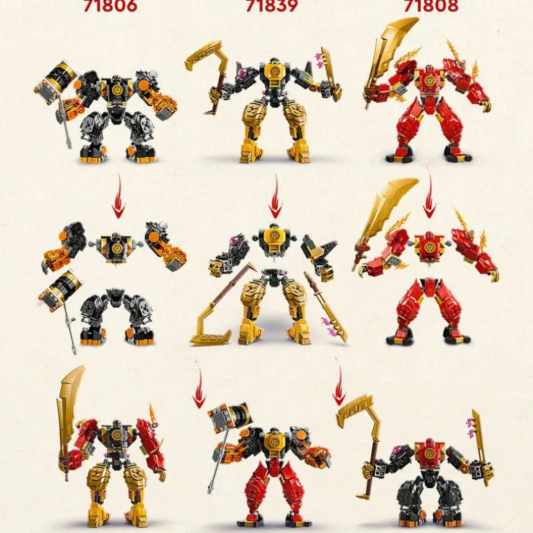 LEGO NINJAGO - Arins Spinjitzu-stridsrobot 71839