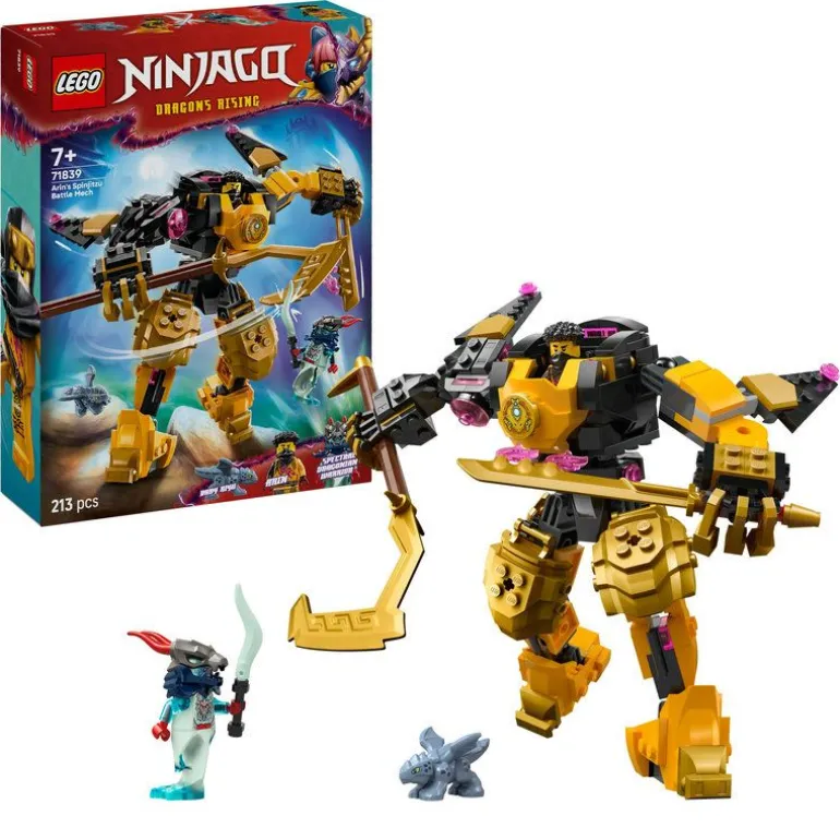 LEGO NINJAGO - Arins Spinjitzu-stridsrobot 71839