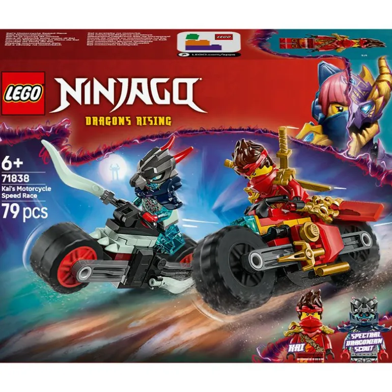 LEGO NINJAGO - Kais fartsfylte motorsykkeljakt 71838