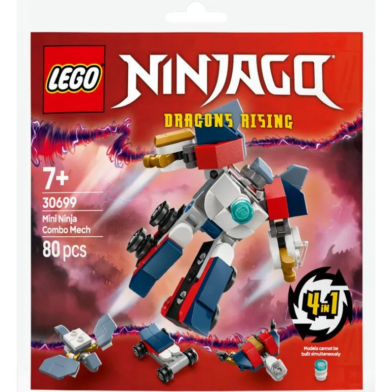 LEGO Ninjago - Ninja-kombirobot i miniatyr 30699