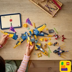 LEGO Ninjago - Ras og Arins superraske stormjager 71833