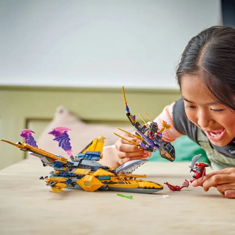 LEGO Ninjago - Ras og Arins superraske stormjager 71833