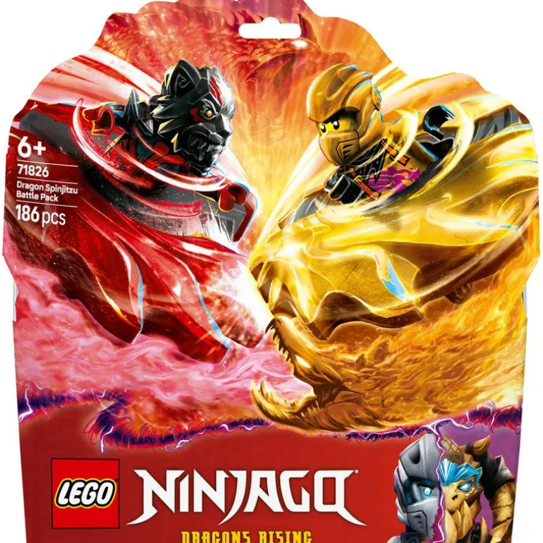 LEGO Ninjago - Stridspakke med Spinjitzu-dragespinnere 71826