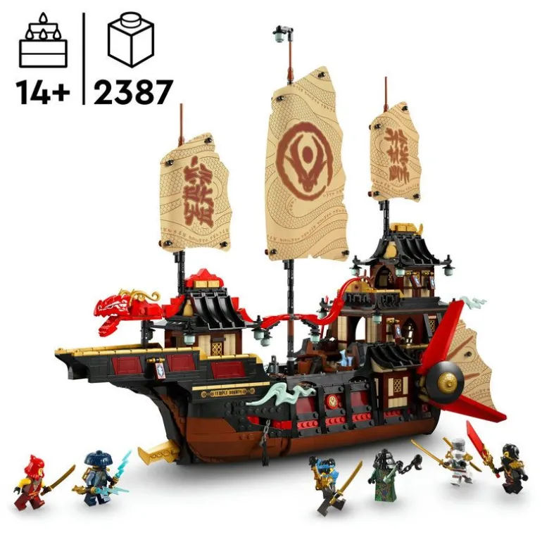 LEGO NINJAGO - Tempelskipet Bounty 71848