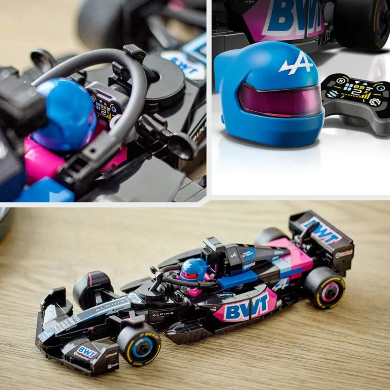 LEGO Speed Champions - BWT Alpine F1 Team A524-racerbil 77248