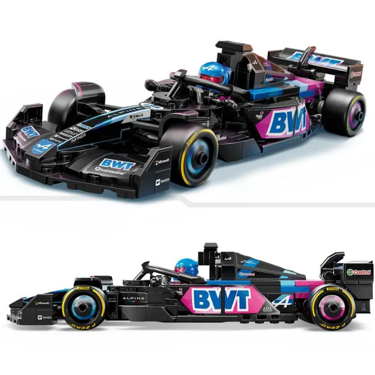 LEGO Speed Champions - BWT Alpine F1 Team A524-racerbil 77248