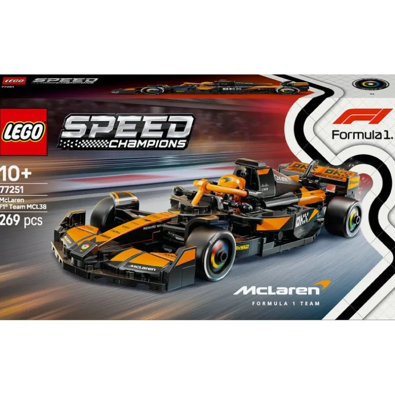 LEGO Speed Champions - McLaren F1 Team MCL38-racerbil 77251