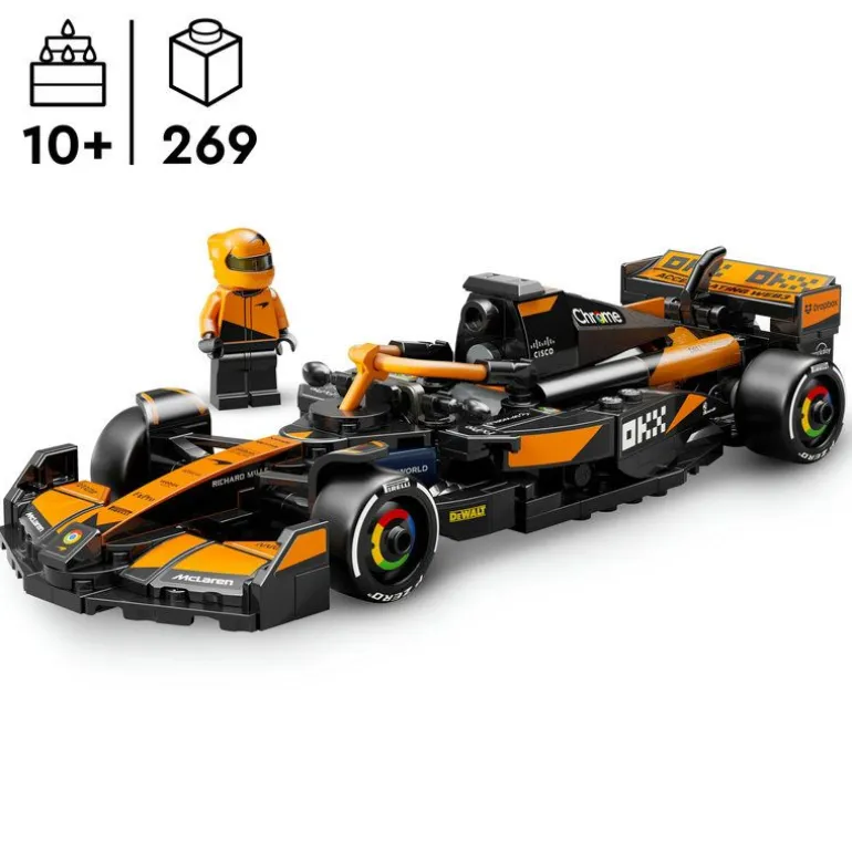 LEGO Speed Champions - McLaren F1 Team MCL38-racerbil 77251