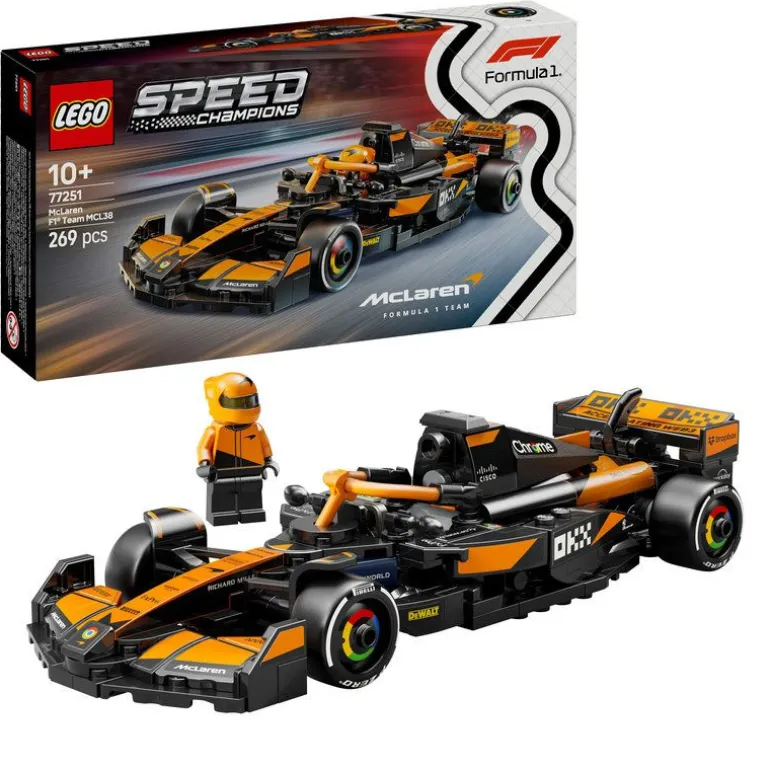 LEGO Speed Champions - McLaren F1 Team MCL38-racerbil 77251