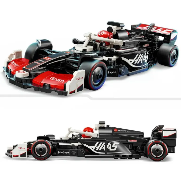 LEGO Speed Champions - MoneyGram Haas F1 Team VF-24-racerbil 77250