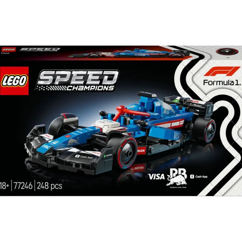 LEGO Speed Champions - Visa Cash App RB VCARB 01 F1-racerbil 77246