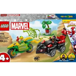 LEGO Spidey - Dinosaurkjøretøyjakt med Spin og Electro 11198