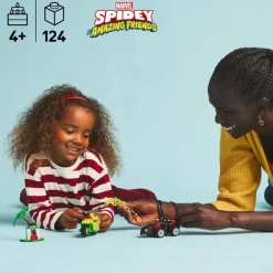 LEGO Spidey - Dinosaurkjøretøyjakt med Spin og Electro 11198