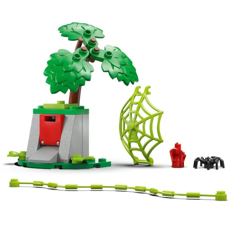 LEGO Spidey - Dinosaurkjøretøyjakt med Spin og Electro 11198