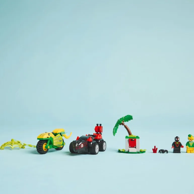 LEGO Spidey - Dinosaurkjøretøyjakt med Spin og Electro 11198