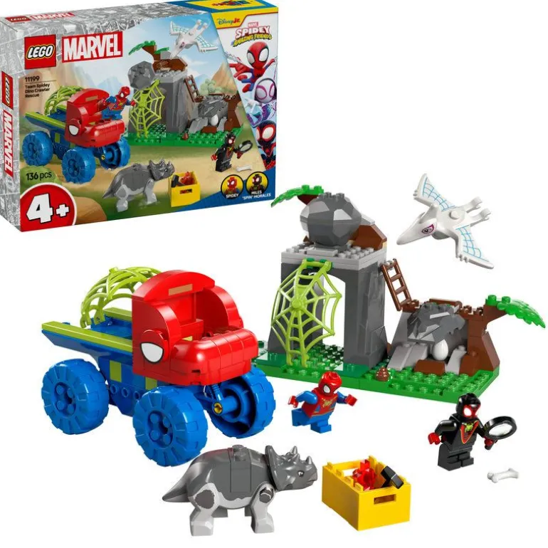 LEGO Spidey - Team Spidey: Dino-truck til unnsetning 11199