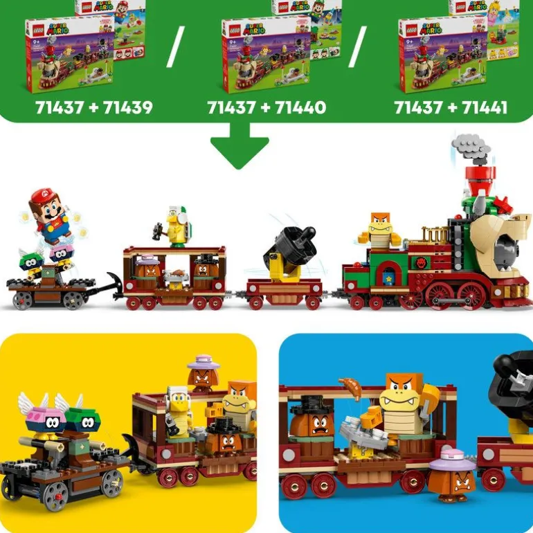 LEGO Super Mario - Bowser-hurtigtoget 71437