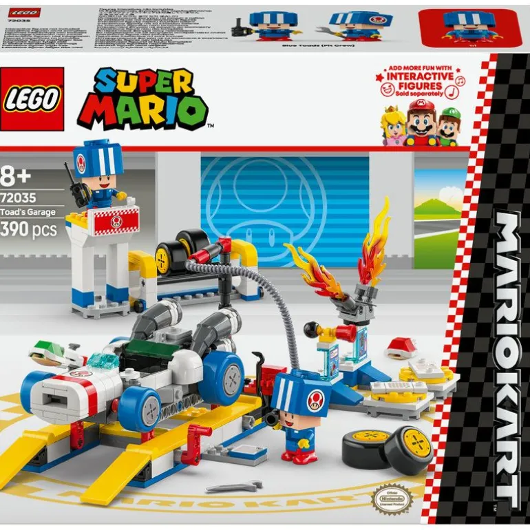 LEGO Super Mario: Mario Kart – Toads verksted 72035