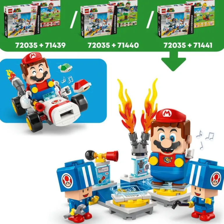 LEGO Super Mario: Mario Kart – Toads verksted 72035