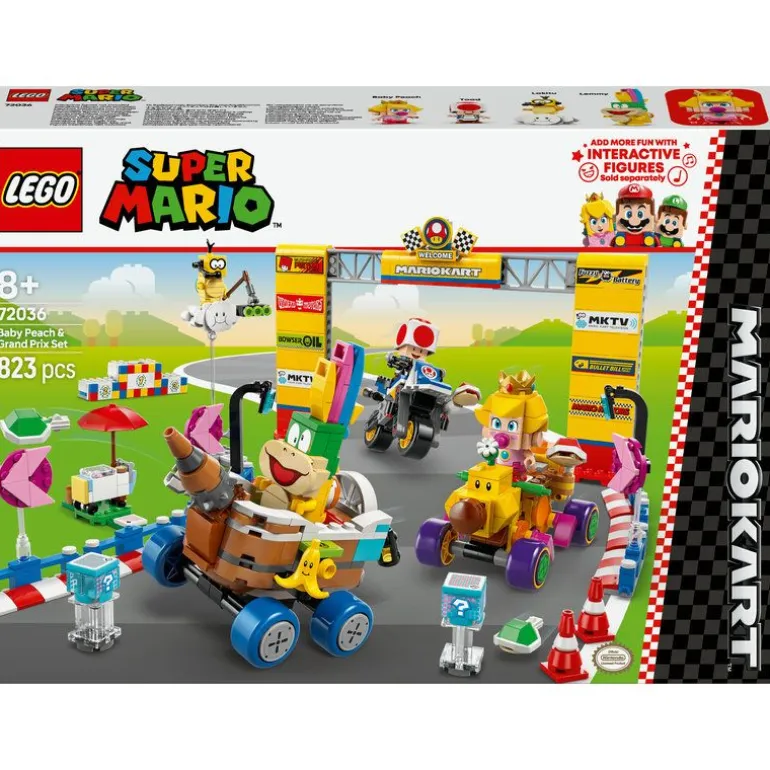 LEGO Super Mario: Mario Kart – Baby Peach og Grand Prix 72036