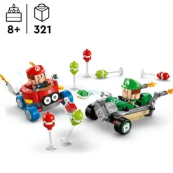 LEGO Super Mario: Mario Kart – Baby Mario mot Baby Luigi 72034