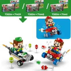 LEGO Super Mario: Mario Kart – Baby Mario mot Baby Luigi 72034