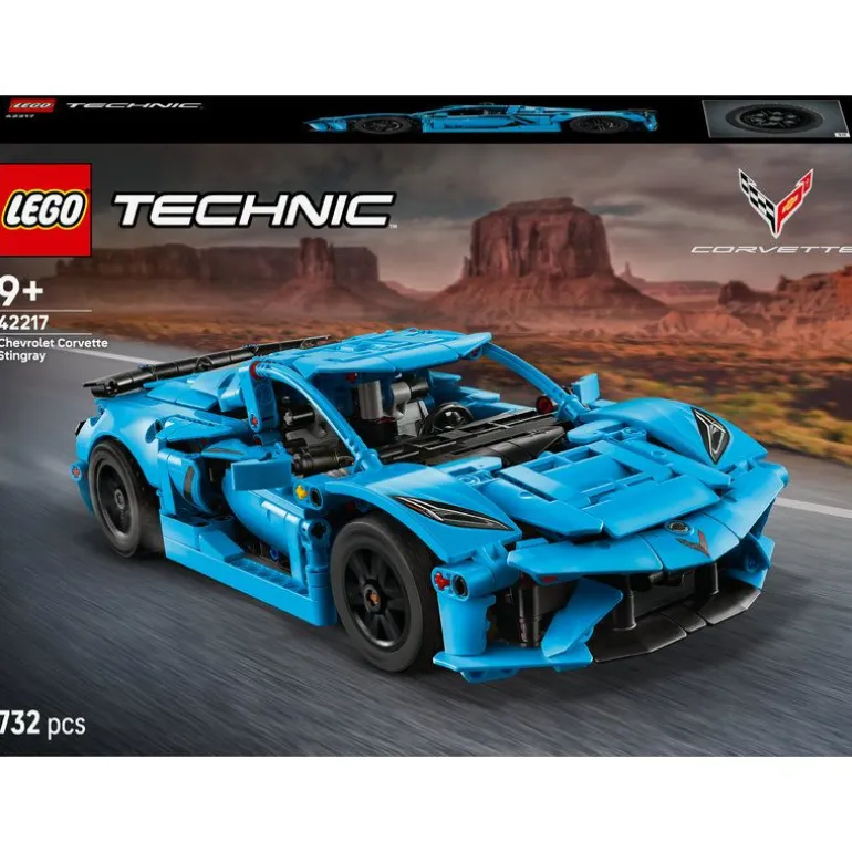 LEGO Technic - Blå Chevrolet Corvette Stingray 42217