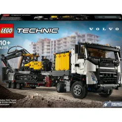 LEGO Technic - Volvo FMX-trailer og EC230 el-gravemaskin 42175