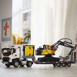 LEGO Technic - Volvo FMX-trailer og EC230 el-gravemaskin 42175