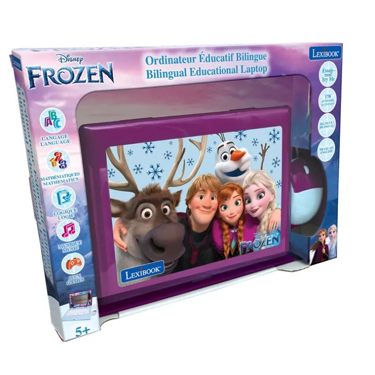 Lexibook Disney Frost Lærerik Laptop m/ 120 aktiviteter