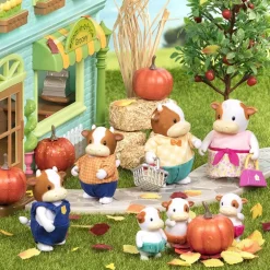 Li'l Woodzeez figurer - Kufamilie med besteforeldre