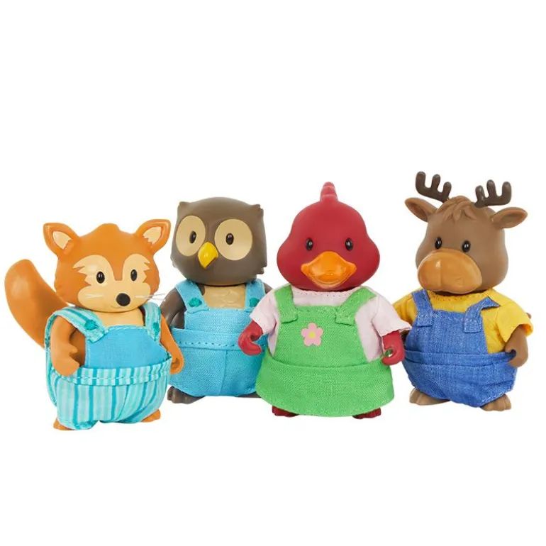 Li'l Woodzeez Figursett - Skogvenner