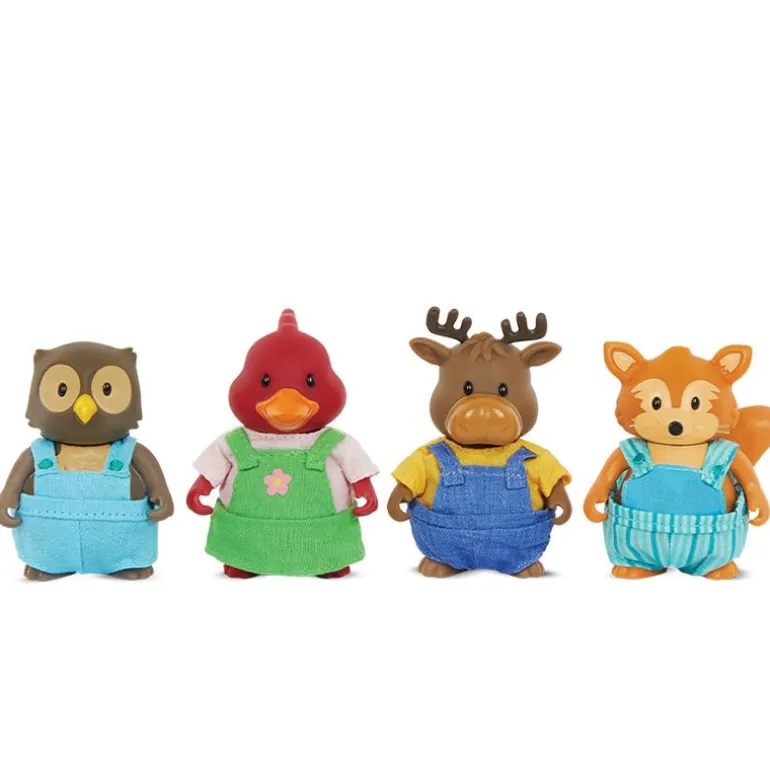 Li'l Woodzeez Figursett - Skogvenner