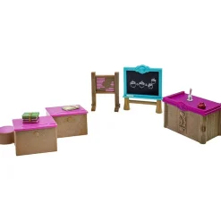 Li'l Woodzeez Lekesett - Klasserom & Lekeplass